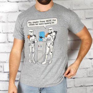 V Fifth Sun Officially Licensed Humorous Star Wars Storm Trooper Graphic Tee